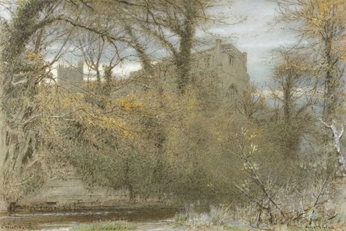 Art pour décoration chambre tableau mural Albert Goodwin fini les murs vides avec ce 60x90cm