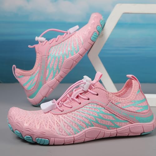 Water Shoes for Boys Girls Quick Dry Breathable Lightweight Kids Hike Barefoot Shoes4