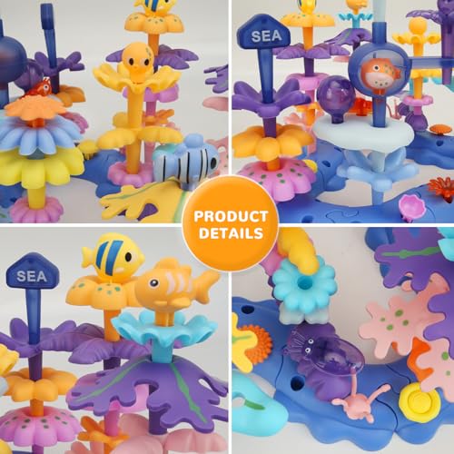 Sltbeh 907C Coral Garden Buildingtoys For Age 4, 5, 6 Years Old Boys Girls,Ocean Blocks thumb #6
