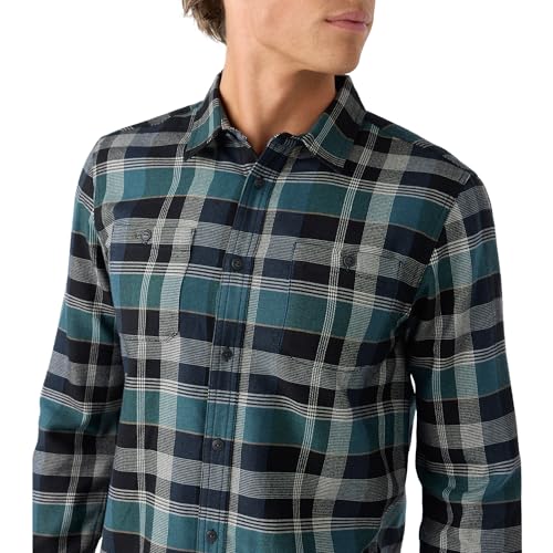O'NEILL Men's Plaid Stretch Flannel - Long Sleeve Flannel Shirt for Men - Casual Button-Up Shirt4
