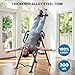 YOLEO Gravity Inversion Table for Back Pain Relief 2026 New Inversion Table w/Lumbar Support Easy to Assemble Back Stretcher Machine 300 lbs (Grey)