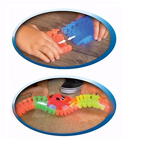 Magic Traks Pista da Corsa per Auto si illumina al...