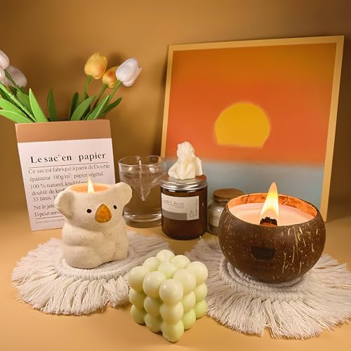 Etakish KB01 Cinnamon Apple Scented Candles Gifts thumb #7