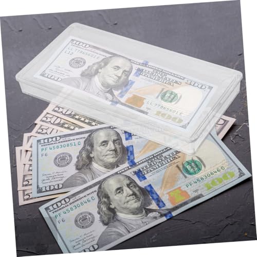 3 cajas transparentes para billetes para coleccionistas miniatura 6