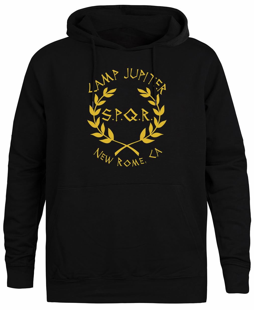 Genérico Camp Jupiter Jersey con Capucha Negro Sudadera con Capucha Unisex
