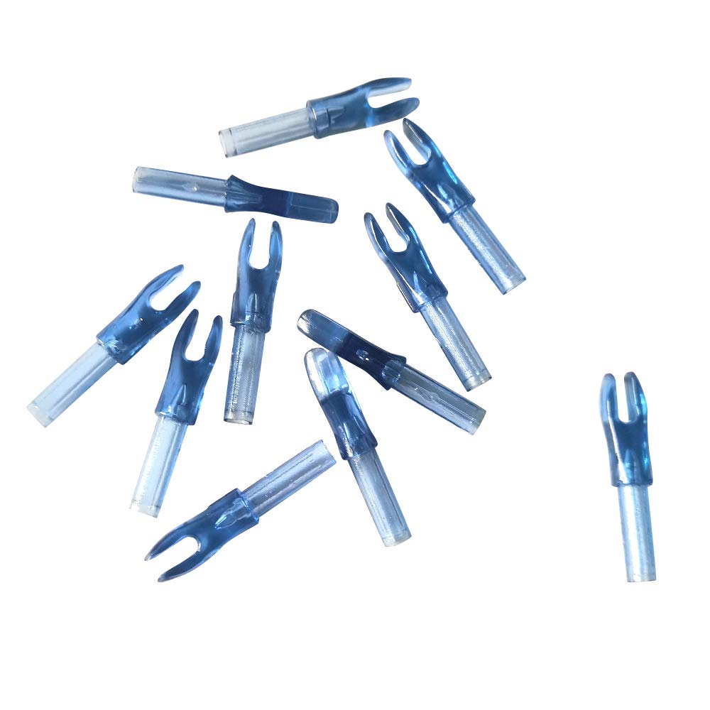 50 Cocche Per Frecce Da Tiro Con L'Arco - In Plastica, Per Frecce In Carbonio ID 6.2mm - Foto 7