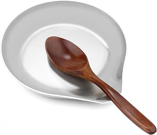 Miniatura 39 de Soporte de cuchara de acero inoxidable, soporte para cucharón de espátula, soporte para cuchara de utensilios de acero inoxidable, acabado 1.#Plata