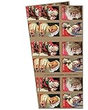 Sparkling Holiday Forever Postage Stamp 2 Books of 20 First Class US Postal Christmas Celebrations...