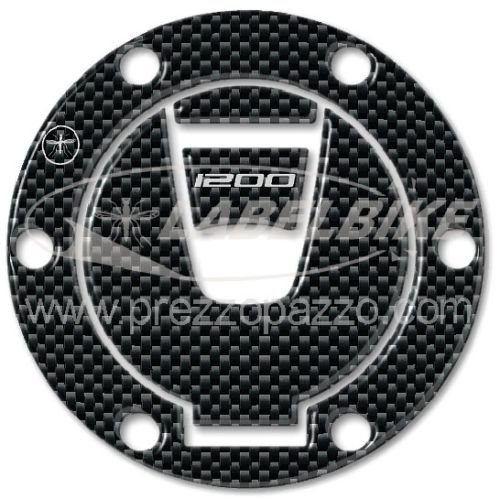 labelbike - 3D Sticker KEYLESS Tank Cap Protection for Motorcycles Compatible with Ducati MULTISTRADA 1200 New