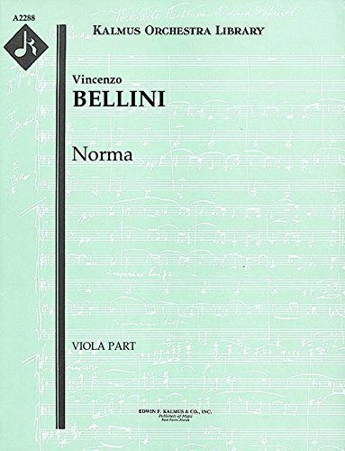Norma: Viola part [A2288]