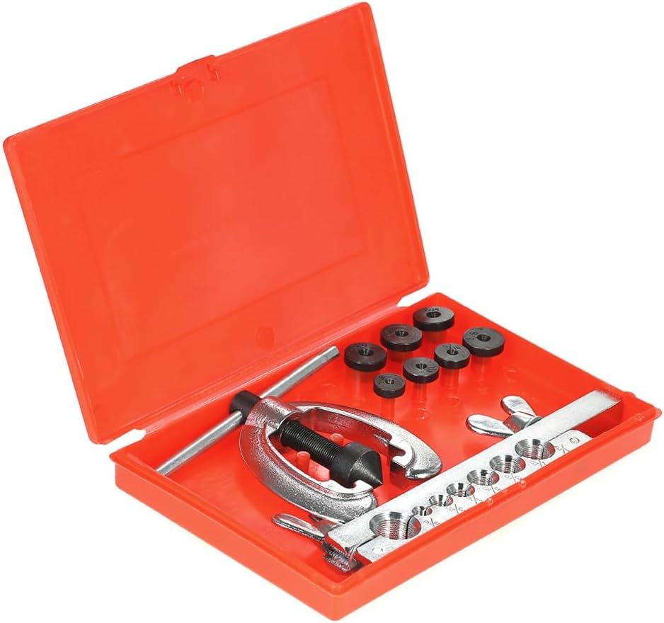 Metric Cutter Tool Kit Copper Brake Fuel Pipe Repair Flaring Dies Set for Cutting Tools
