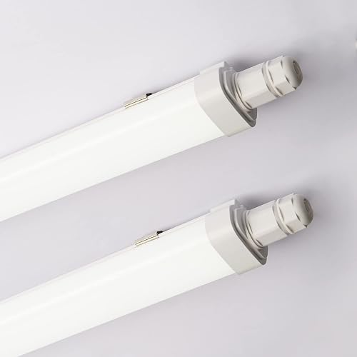 Lot de 2 Reglette LED 120 cm, 6500K IP65 Étanche Super Lumineux Neon LED - 1