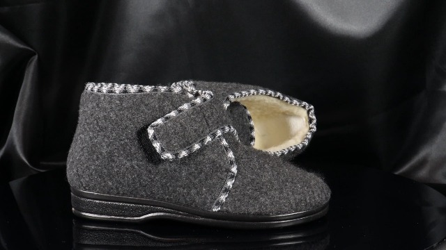 APREGGIO Pantofole Donna Invernali - Calde Pantofole Da Donna In Feltro