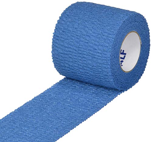 Vendaje de compresión elástico y autoadherente de 2 pulgadas para soporte muscular