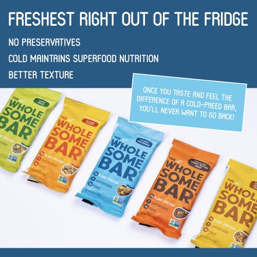 Ohi Plant-Based Coconut Macadamia Superfood Bars | 16 Refrigerated Whole Food Bars | Vegan, Non-Gmo, Free From Grain, Gluten And Soy #TOP4