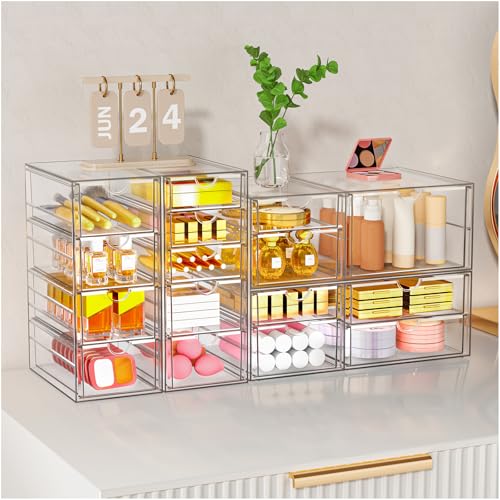 Save 35% on Clear Stackable Storage Drawers - Multi-Purpose Organizer - Image 6