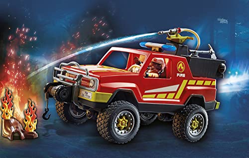 PLAYMOBIL City Action 71194 Feuerwehr-Löschtruck, Feuerwehr-Auto mit Spritzfunktion, Spielzeug für Kinder ab 4 Jahren – Bild 3