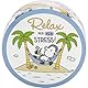 Sheepworld Zauberhandtuch mit Spruch Relax | kleines Handtuch, Gästehandtuch, in Form gepresst, 30 cmx 30 cm, Baumwolle | Geschenk, lustige Überraschung | 74126