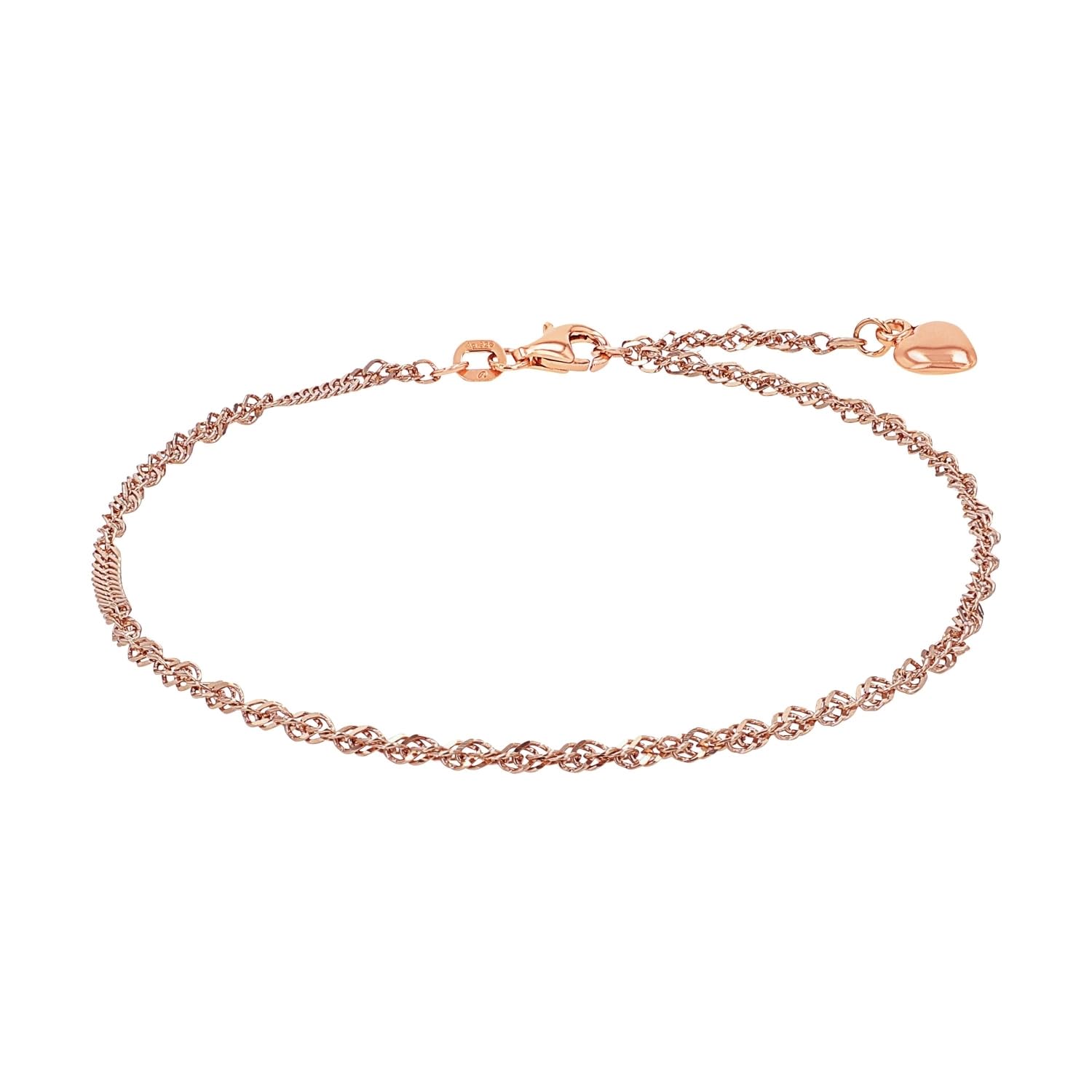 Amor Fußkette 925 Sterling Silber Damen Sommerschmuck, Kommt in Schmuck Geschenk Box