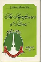 "The significance of silence": The Evangelical Free Church of America (Heritage series) 0911802495 Book Cover