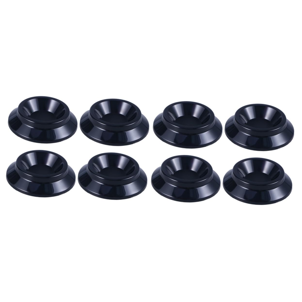 ifundom 2sets Solid Wood Piano Caster Cups for Hardwood Floors Non-slip Noise Reduction 4pc*2