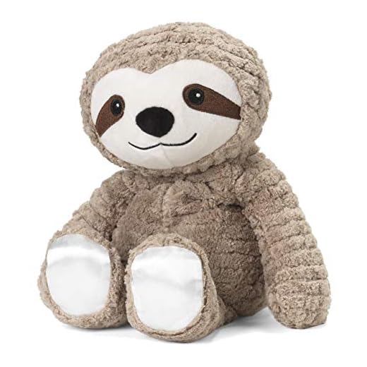 Intelex My First Warmies Microwavable French Lavender Scented Plush, Sloth