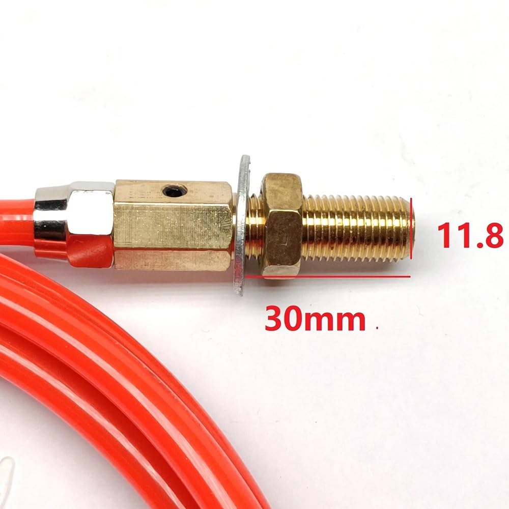 Accesorios para cortadoras de plasma Alimentador automático de alambre for tubos soldadura aluminio TIG 3/5 m con revestimiento acero PU, compatible WF-007 WF007(OPT1 Steel Wire,5 Meters)