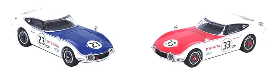 Amazon | Inno Models 1/64 トヨタ 2000GT #23 & #33 SCCA 1968
