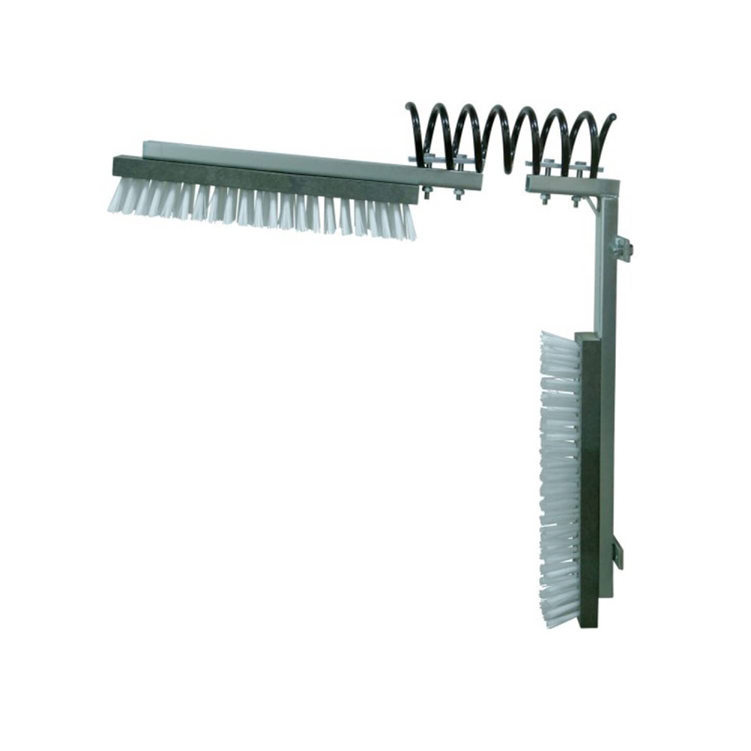Kerbl Texas - Spazzola per bestiame con manico in legno, 50 cm, colore: Bianco