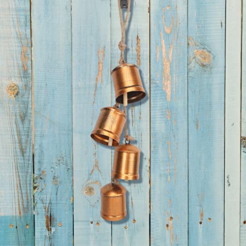 Vintage Style Metal Christmas Bells, Handicrafts Shabby Chic Country Style Rustic Metal Hanging Giant Cow Bells For Christmas Wedding Party #TOP1