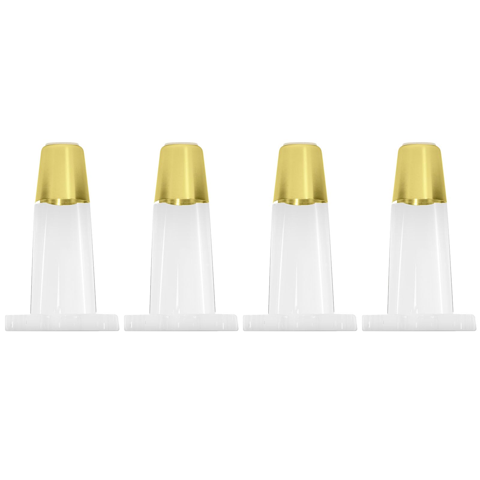 4Pcs Acrylic Furniture Legs Not Slip & Easy Install Sofa Legs Set Replacement Feet Elegant for Sofas & Cabinets Heavy Duty Acrylic
