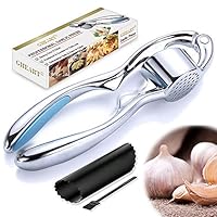 Algopix Similar Product 12 - Garlic Mincer  Crusher Garlic Press
