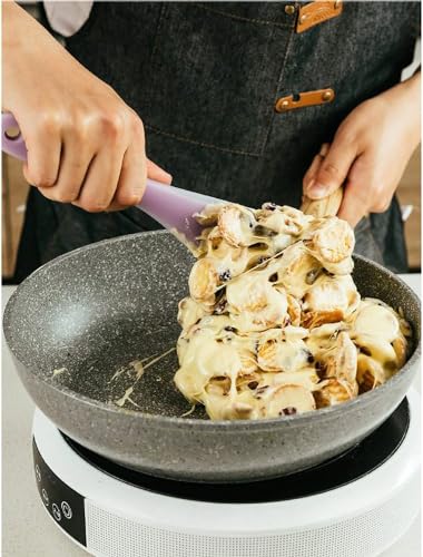 Image of Silicone Spatula - Nonstick, Heat Resistant Cooking & Baking Flipper for Pancakes, Omelettes, Pizza, Steak, Dosa - Ideal for Griddle Pans, Cookware and Fish Turner (Silicone Spatula)