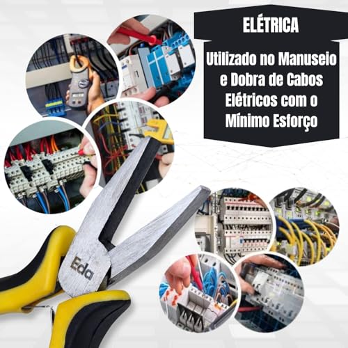 Alicate Bico Chato Eletrônica Bijuteria 4.1/2