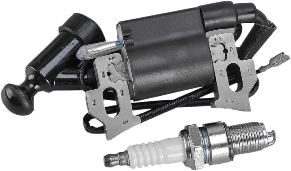 Ignition Coil Module Spark Plug Kit Compatible With GH-PM 46/1 S GH-PM 40P GC-PM 46/1 S Lawnmower