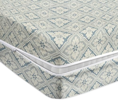 Image of VAS COLLECTIONS Cotton Feel Ultra Soft Mattress Protector Single Bed, 72x36 Inches | Breathable - Hypoallergenic Fitted Bed Protector /Mattresses Cover (72 inchx36 inch - Single, Grey)