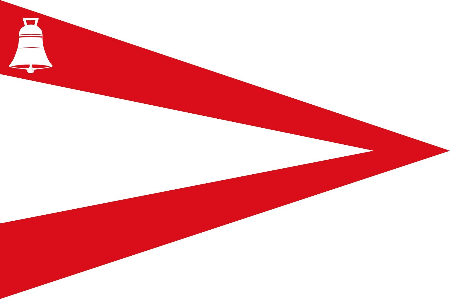 Drapeau Nieuwe Pekela grand format vlag voormalige gemeente Hollande