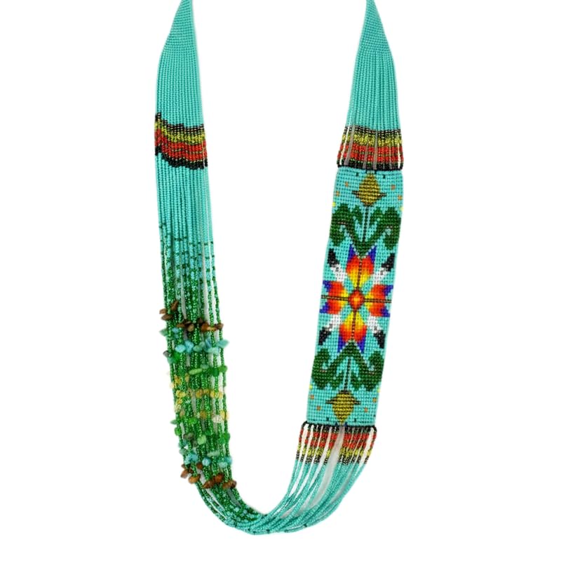 Collier Gerdan ukrainien pour sublimer une tenue bohème ou un événement estival
