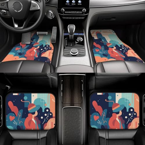 Tapis de voiture anti-glisse pour protéger le sol des talons et de la pluie