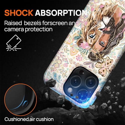 Coque iPhone 15 Pro Max qualité militaire durable Jésus Lamb - 4