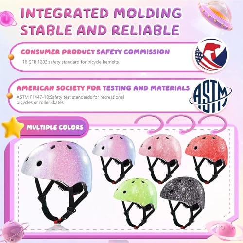 BiutiMama Kids Helmet & Pads Set