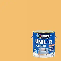 Tinta Acrílica Antimofo Unilar 3,6l Escolha sua Cor (Tangerina)
