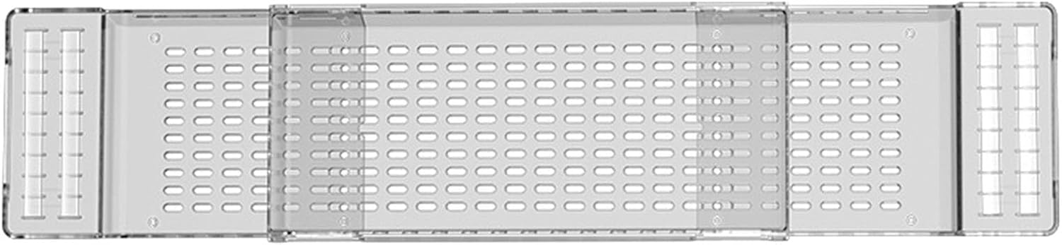 Multipurpose Bathtub Tray for Tub with Wine and Book Holders Bath Rack for Relaxing Daily Use Tub Shelf