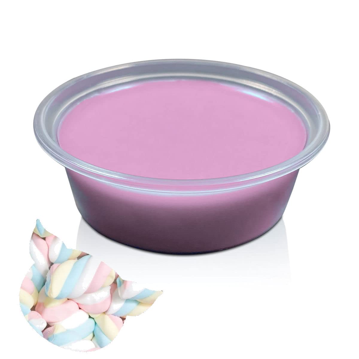 Stinky Pig Marshmallow Fluff Medium Wax Melt Pot - Snap Tart Handcrafted Soy Wax Vegan Long Lasting Highly Scented Handmade Wax Melts (Marshmallow Fluff)