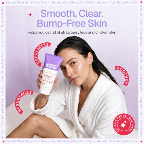 Image of DERMAdoctor KP Bump Eraser Body Scrub, 10% AHAs + PHAs, Keratosis Pilaris