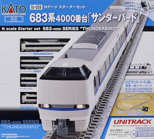 Nゲージ スターターセット 683系4000番台「サンダーバード」 品番：10