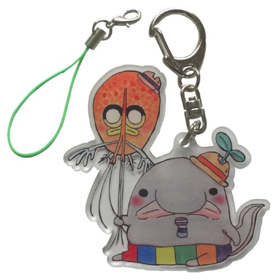 Amazon.co.jp: 深海生物街アクリル．キーホルダー．ニュウドウ