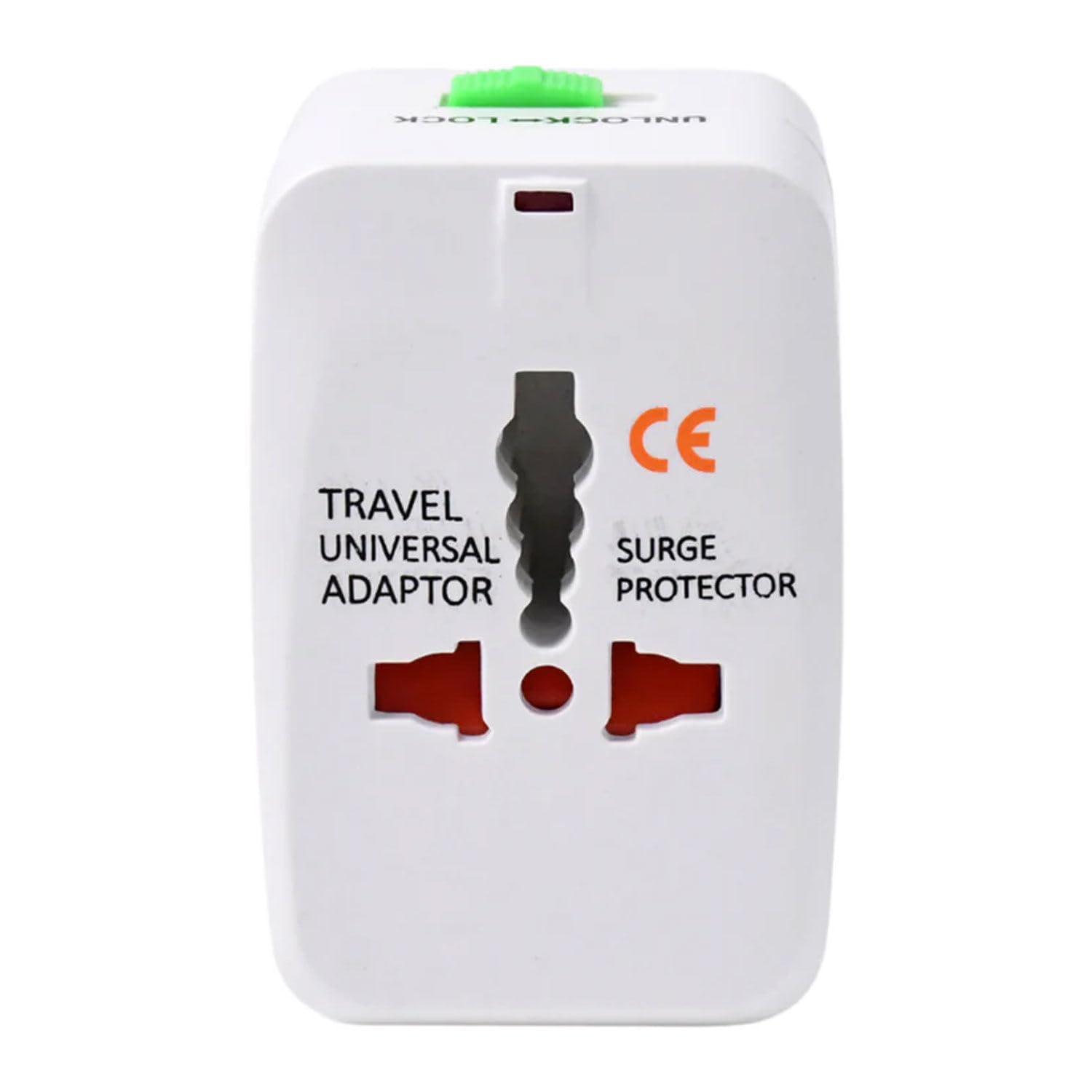 KJDESIGN Universal Travel Adapter All in One – International Power Adapter with Surge Protector for Europe, UK, USA, Australia – Compact Worldwide Universal Charger Plug for Travel Essentials-image-5