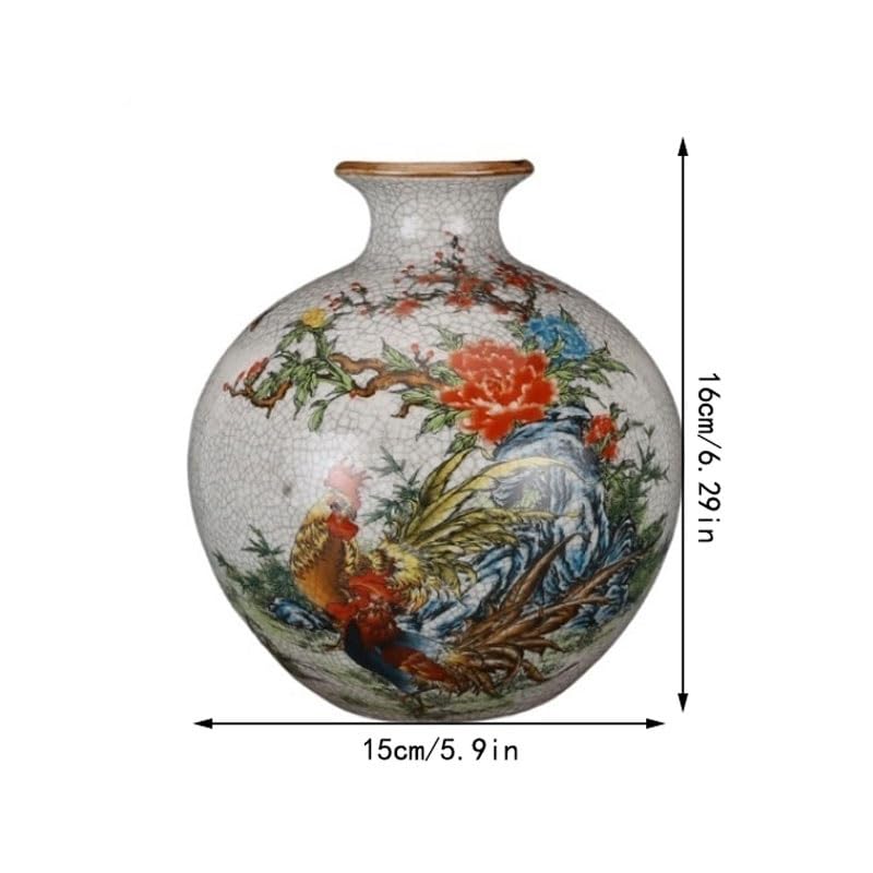 Vasen Wohndeko Wohnzimmer Regal Kreative Keramik Vase Hand bemalt Persönlichkeit Antikes Porzellan Chinesische Ornamente