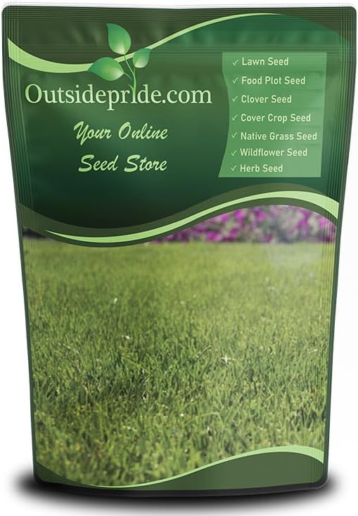 Outsidepride Supreme Kentucky Bluegrass Seed Mix - 10 2 Outsidepride Supreme Kentucky Bluegrass Seed Mix - 10 lbs Cold Tolerant, Fine-Textured Turf Type Lawn Grass w/OptiGrowth Coating for Seed Enhancement, Ideal for Home, Parks, & Athletic Fields
